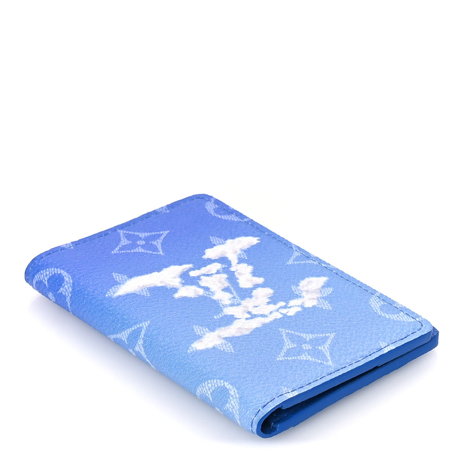 Louis Vuitton Monogram Clouds Pocket Organizer  Blue Image 5