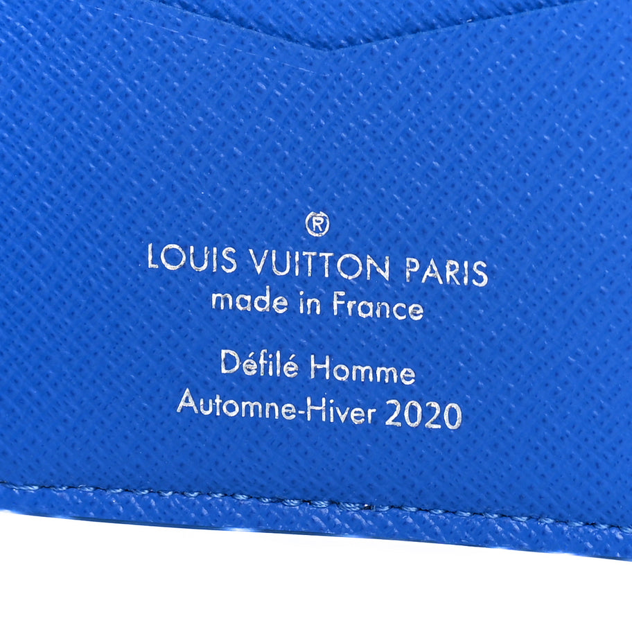 Louis Vuitton Monogram Clouds Pocket Organizer  Blue Image 7