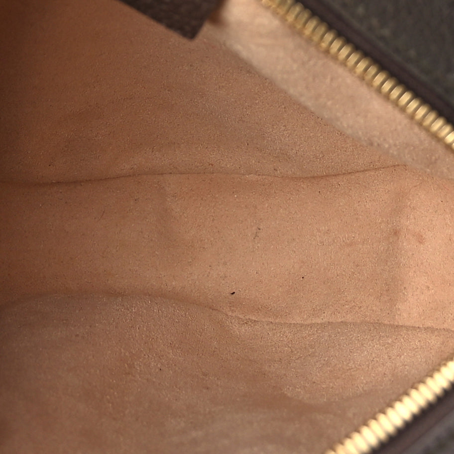 Gucci GG Supreme Monogram Web Mini Ophidia Round Shoulder Bag Brown Image 4