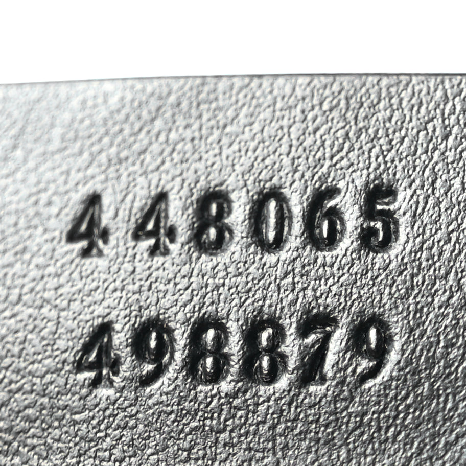 Gucci Calfskin Matelasse Mini GG Marmont Chain Shoulder Bag Black Black Image 6