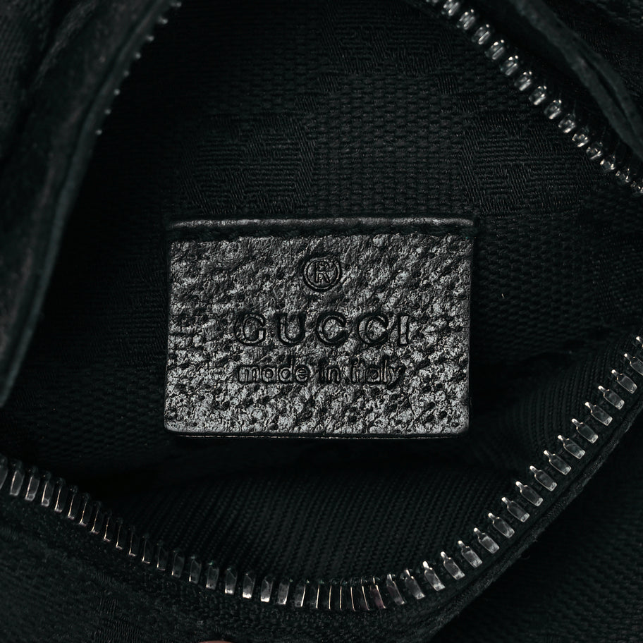 Gucci GG Monogram Double Pocket Belt Bag Black Image 5