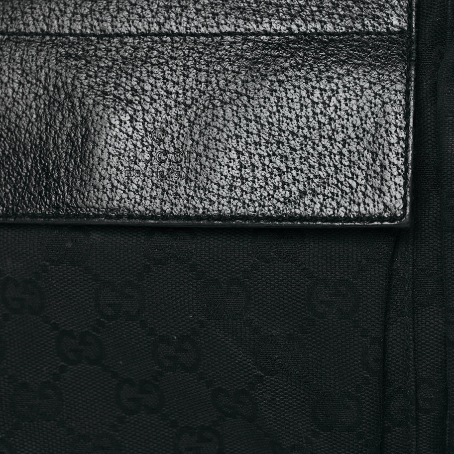 Gucci GG Monogram Double Pocket Belt Bag Black Image 7