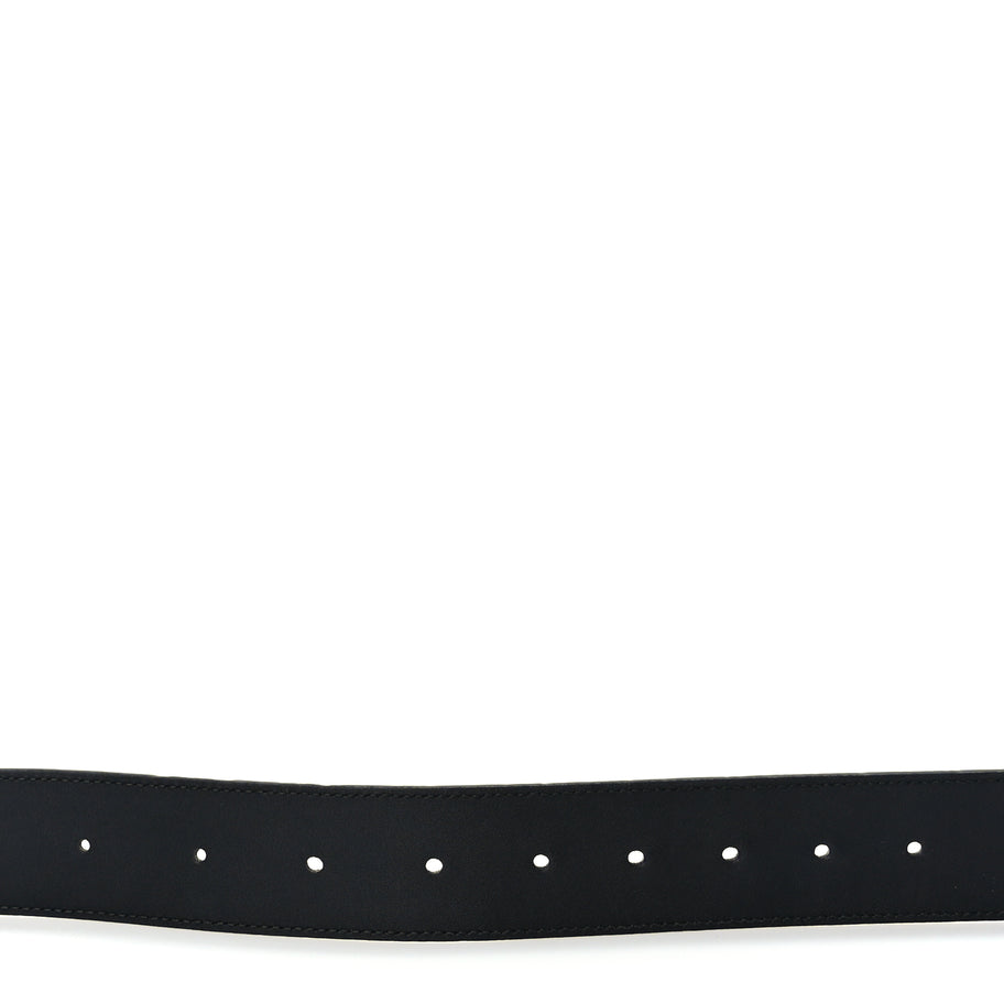 Gucci Calfskin Double G 40mm Belt 95 38  Black Image 4