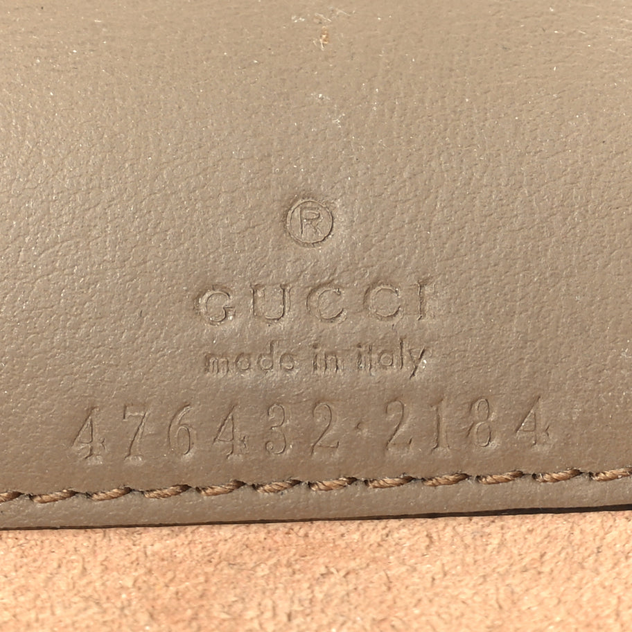 Gucci GG Supreme Monogram Super Mini Dionysus Shoulder Bag Taupe Image 5