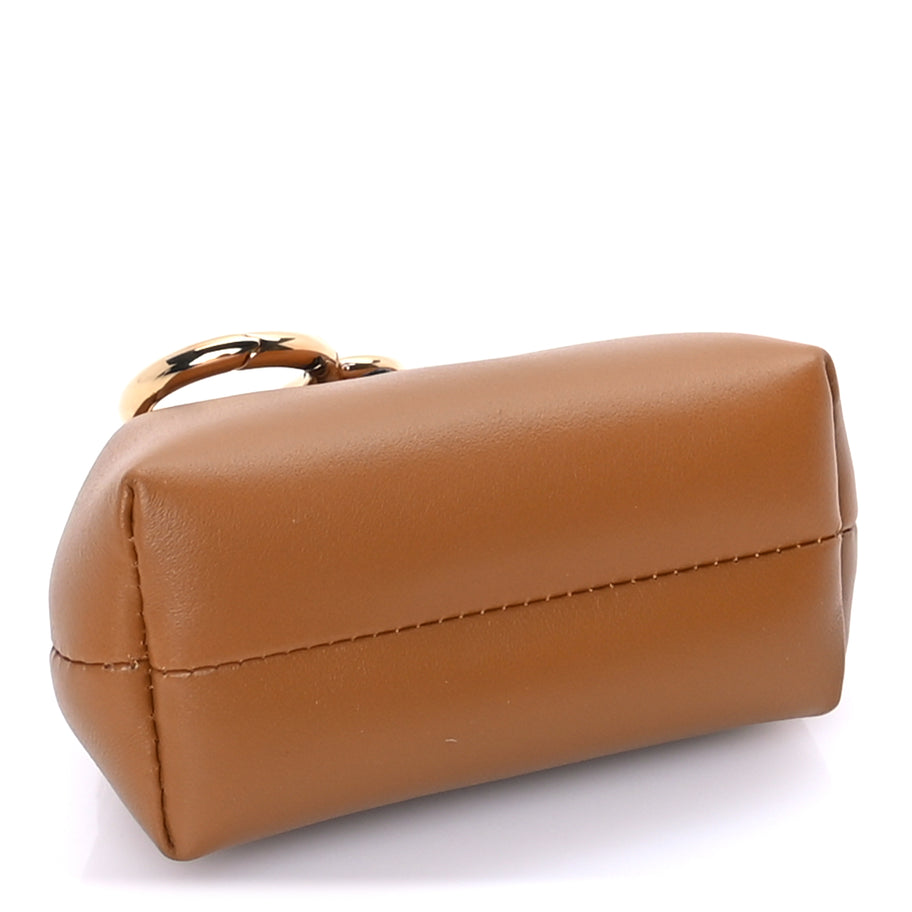 Fendi Shiny Nappa Nano Fendi First Bag Charm Caramello Image 3