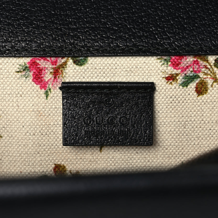 Gucci Calfskin Web Small Dionysus Shoulder Bag Black Image 5