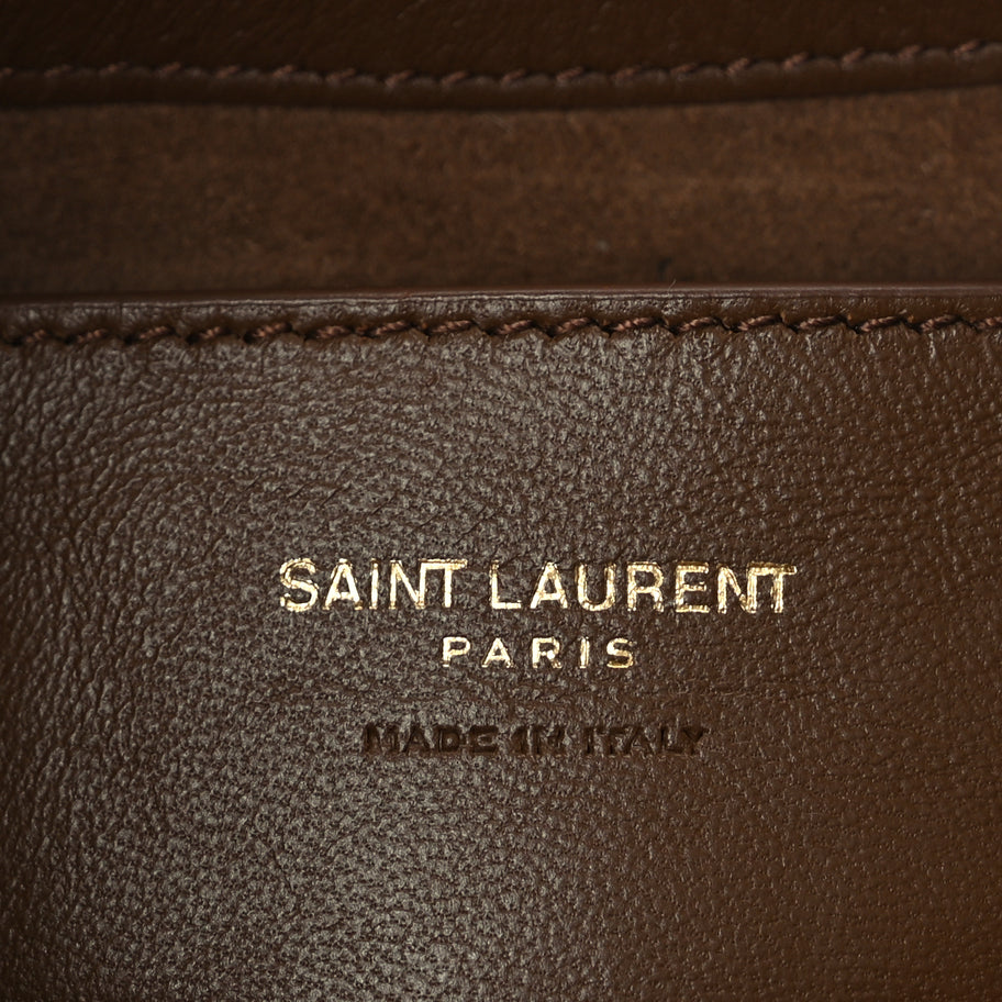 Saint Laurent Shearling Le 5 A 7 Mini Hobo Natural Beige Image 5