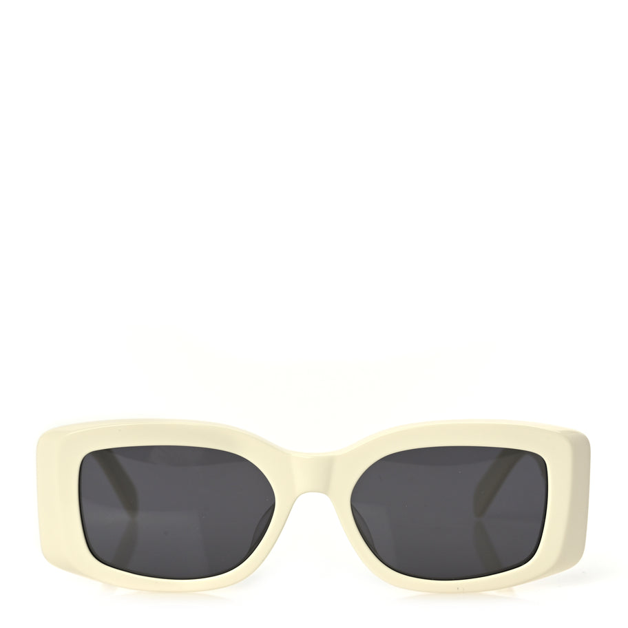 Celine Acetate Triomphe XL 01 Sunglasses CL40282U Ivory Image 2
