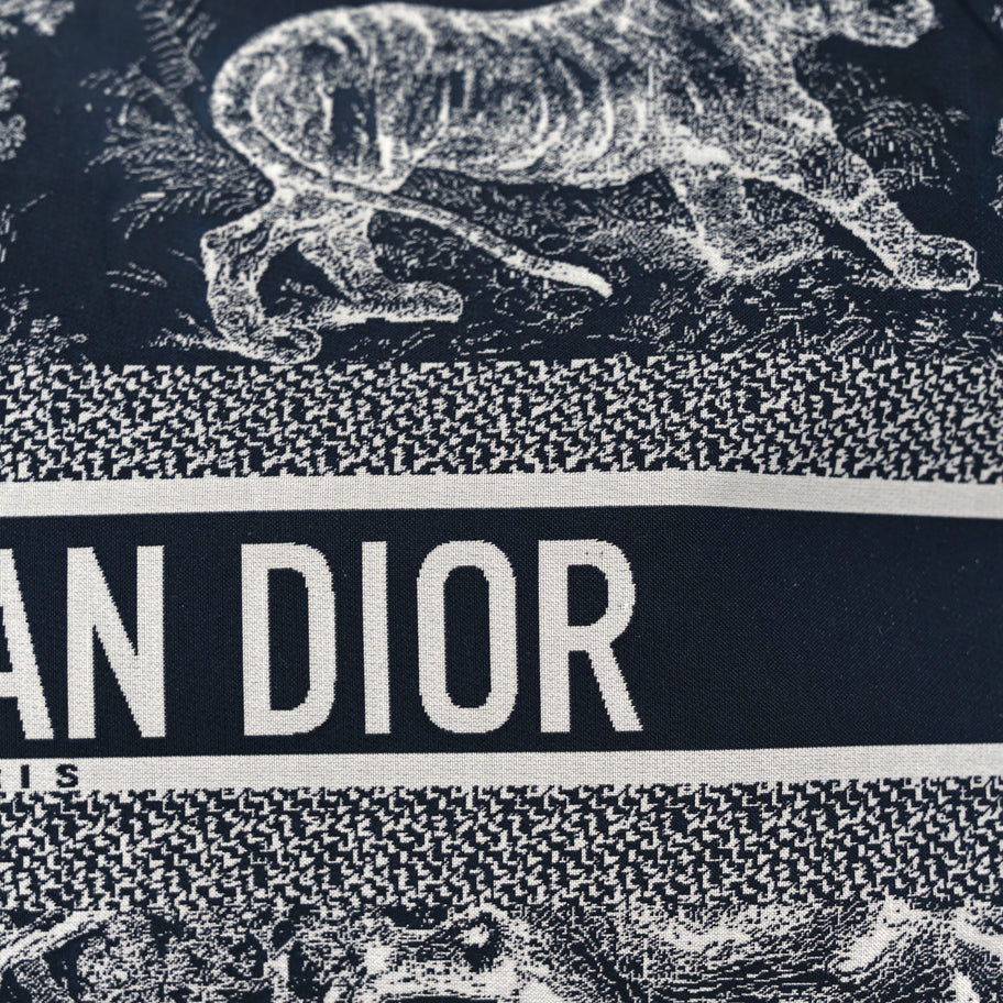 Christian Dior Technical Fabric Toile De Jouy DiorTravel Nomad Pouch Image 7