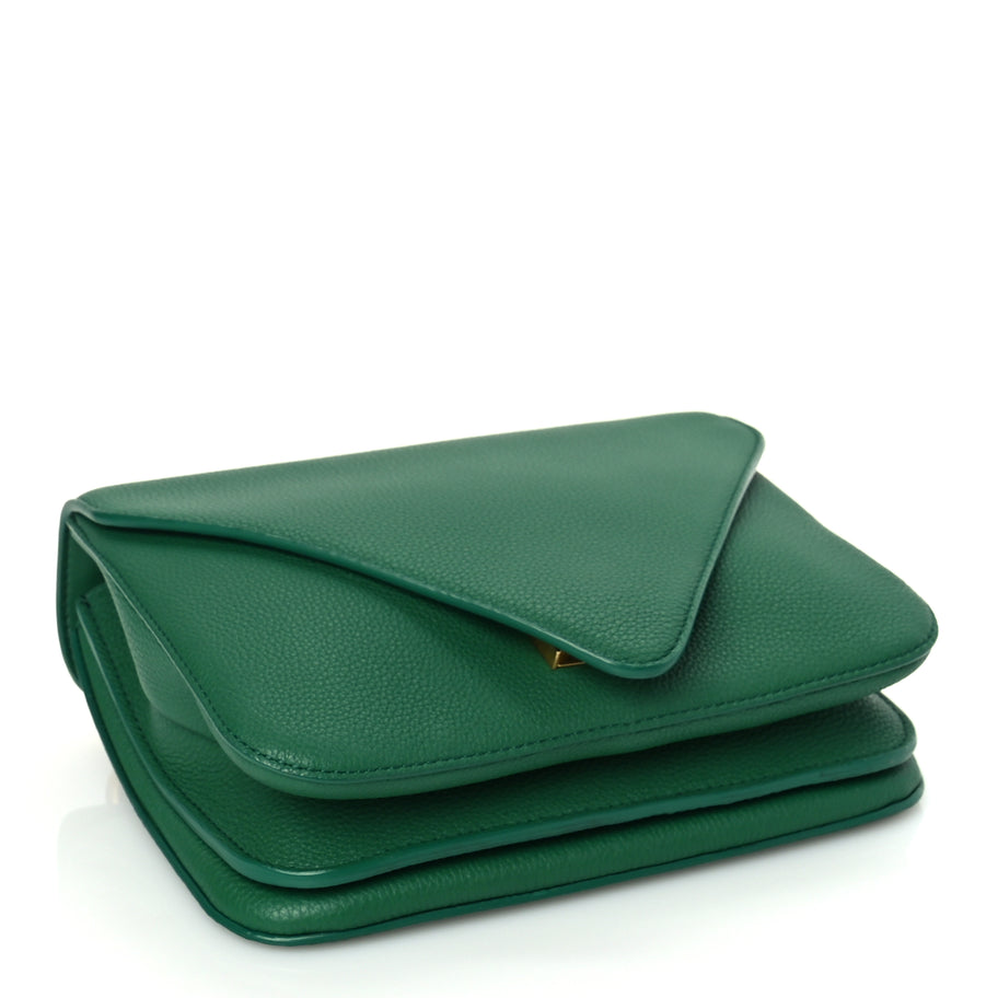 Bottega Veneta Calfskin Mount Envelope Bag Jungle Image 3