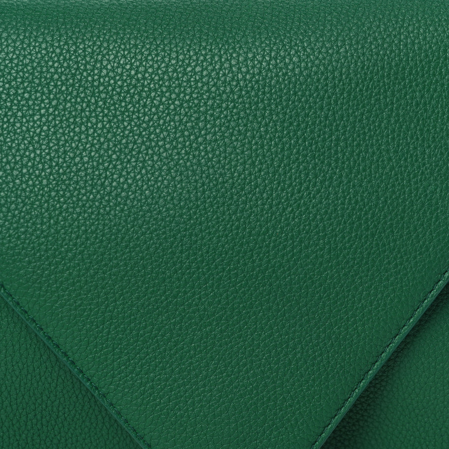 Bottega Veneta Calfskin Mount Envelope Bag Jungle Image 6