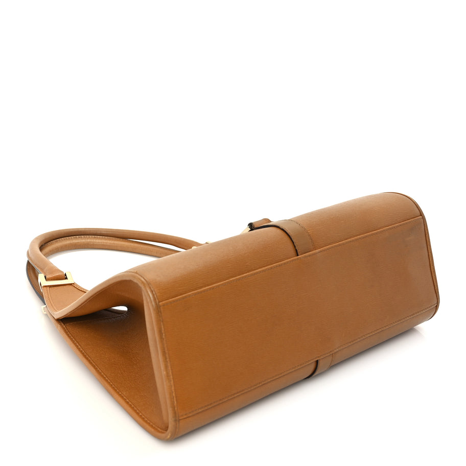 Gucci Calfskin Bardot Hobo Tan Image 9