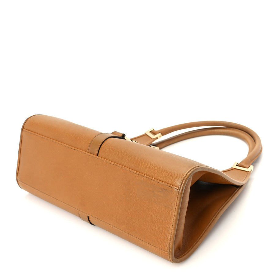 Gucci Calfskin Bardot Hobo Tan Image 10