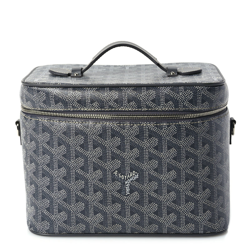  Goyard Goyardine Muse Vanity Case Grey