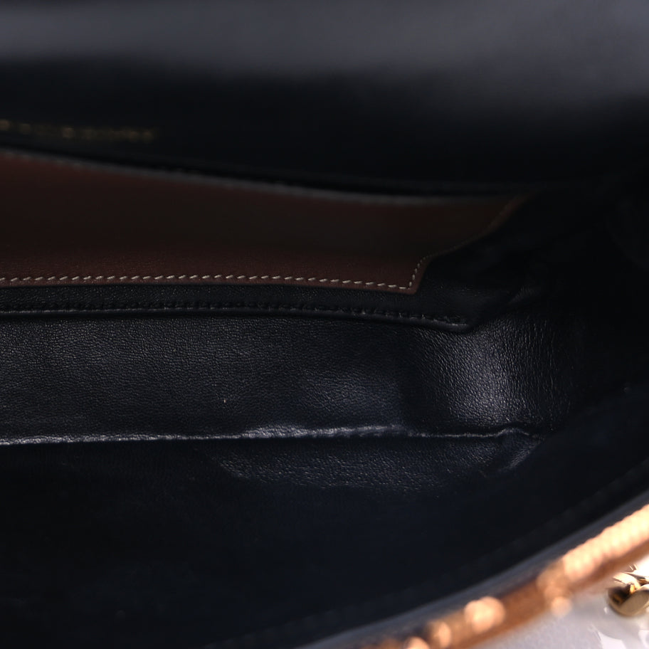 Burberry Sequin Small Lola Bag  Dark Birch Image 4