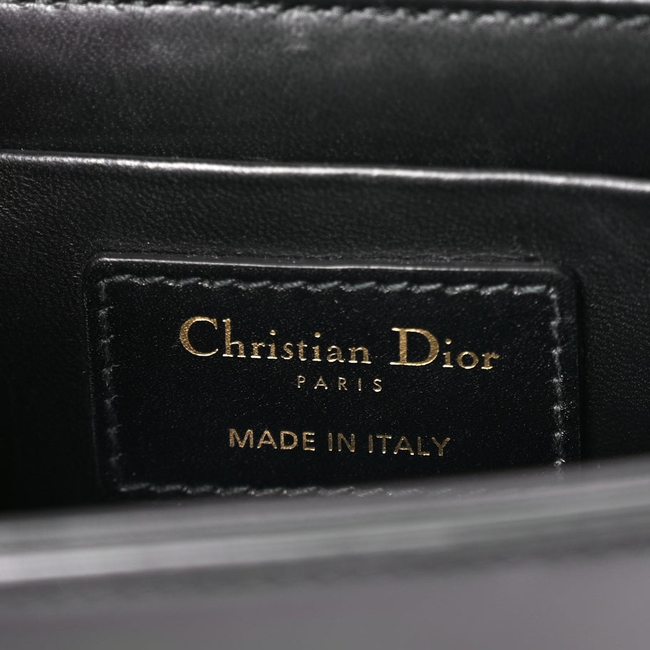 Christian Dior Smooth Calfskin 30 Montaigne Box Bag Black Image 5