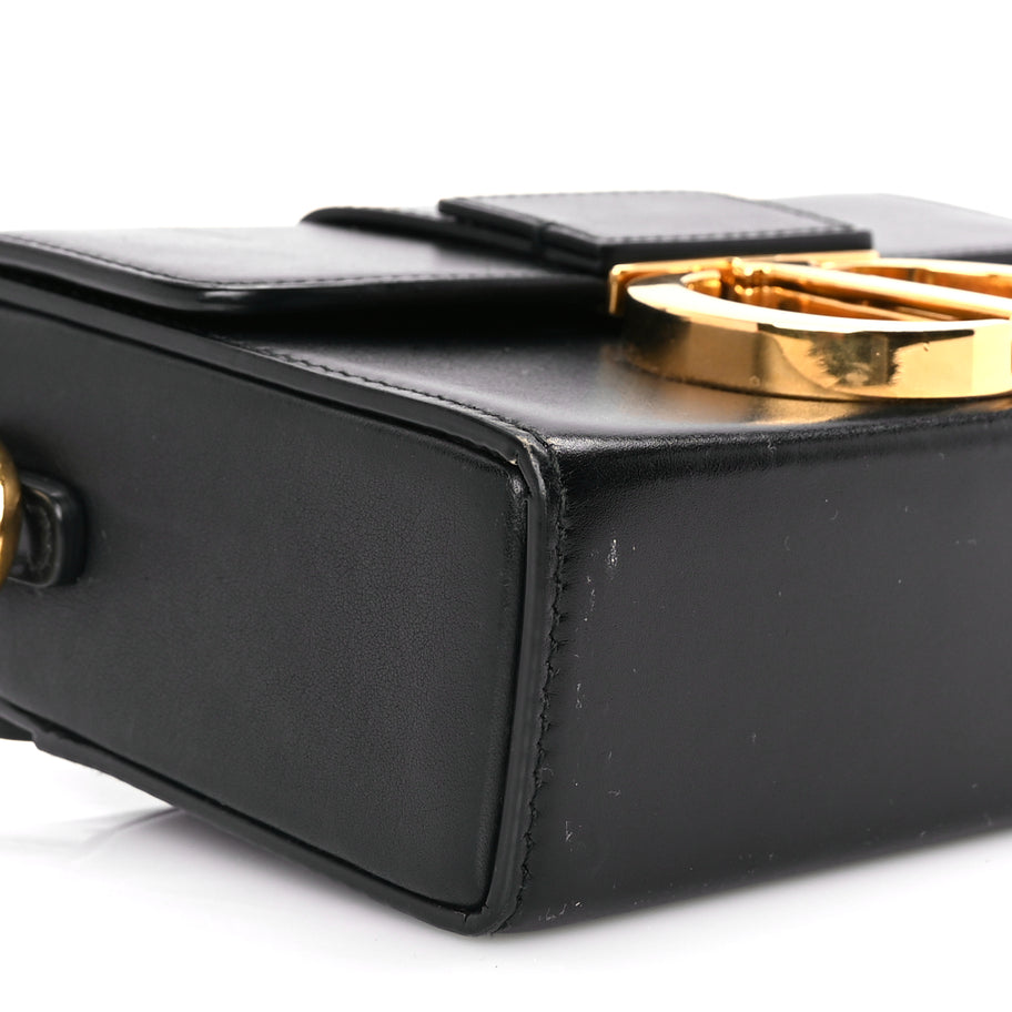 Christian Dior Smooth Calfskin 30 Montaigne Box Bag Black Image 7