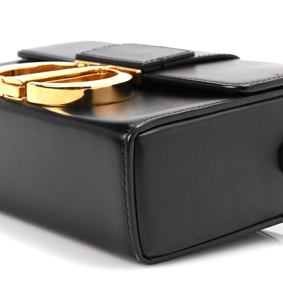 Christian Dior Smooth Calfskin 30 Montaigne Box Bag Black Image 8