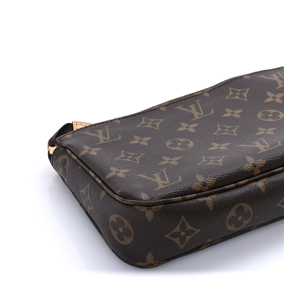Louis Vuitton Monogram Chain Pochette Accessories Brown Image 7