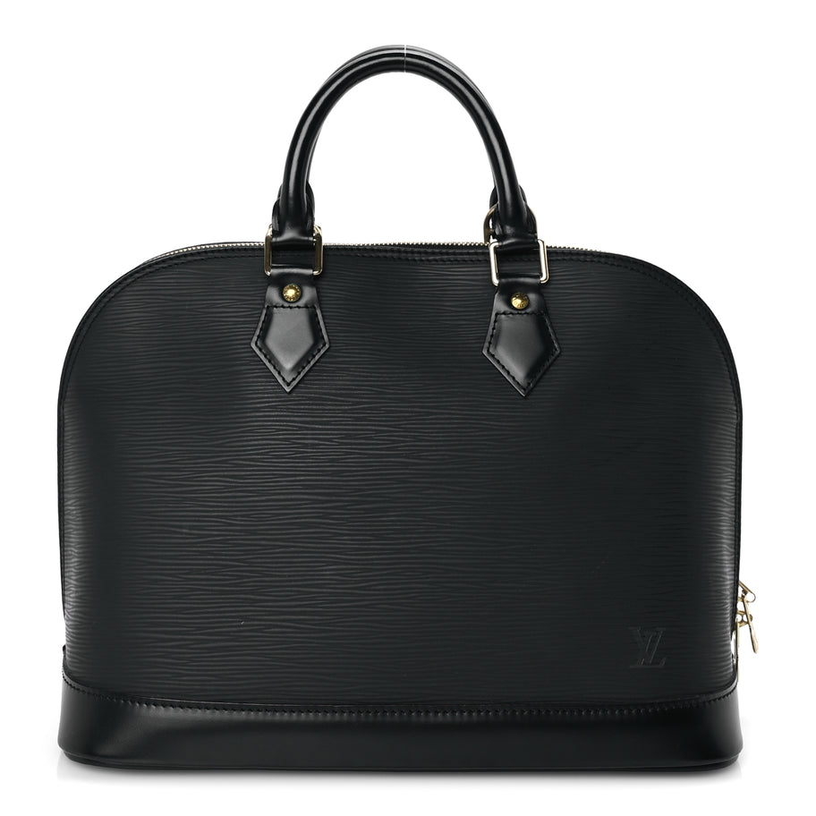Louis Vuitton Epi Alma PM Black Image 1
