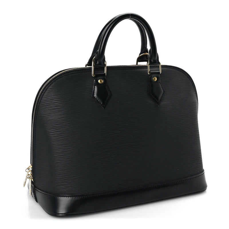  Louis Vuitton Epi Alma PM Black