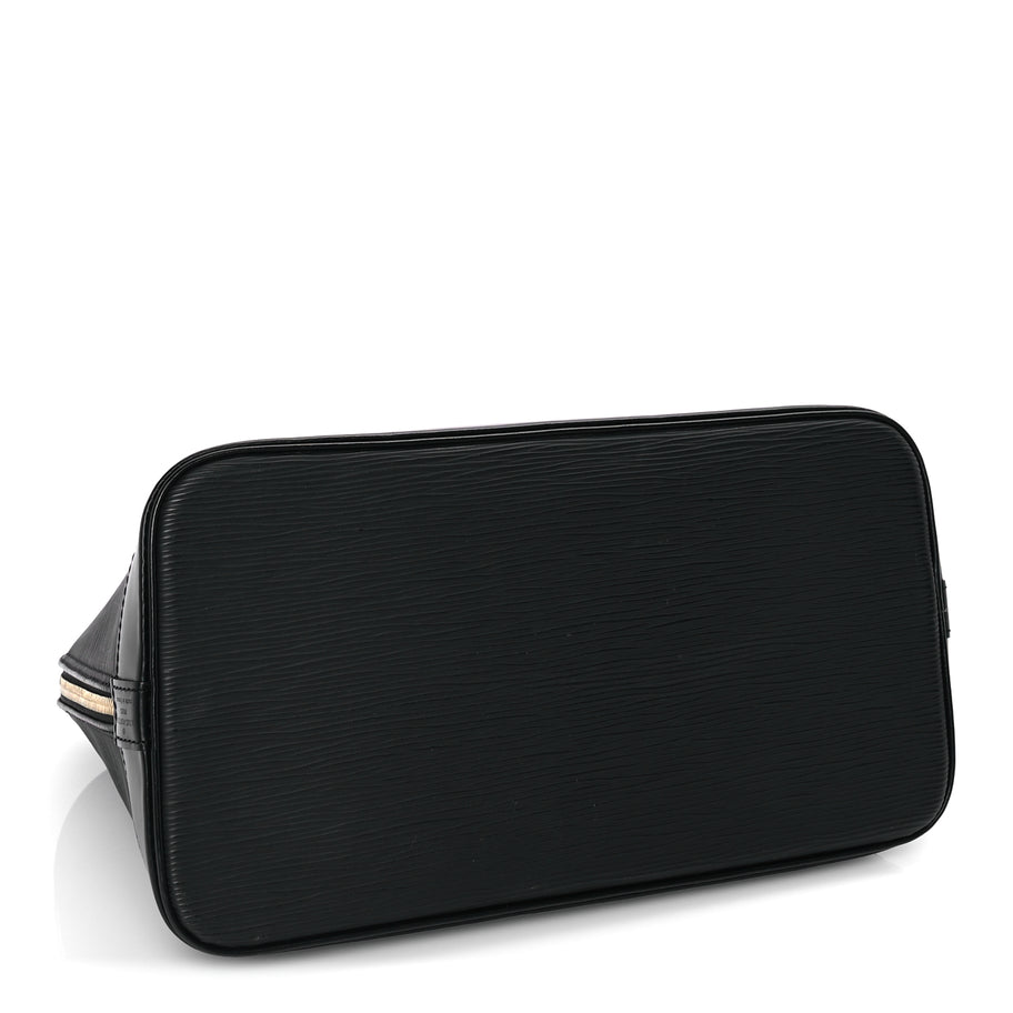 Louis Vuitton Epi Alma PM Black Image 3