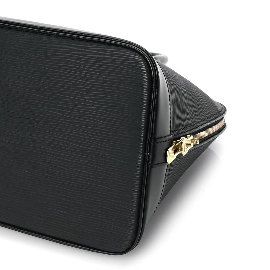 Louis Vuitton Epi Alma PM Black Image 8