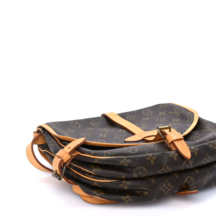 Louis Vuitton Monogram Saumur 30 Image 7