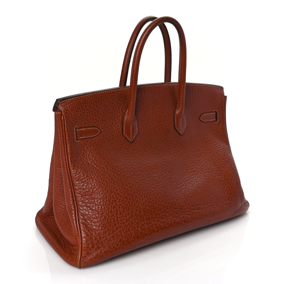 Hermes Buffle Skipper Birkin 35 Noisette Image 2