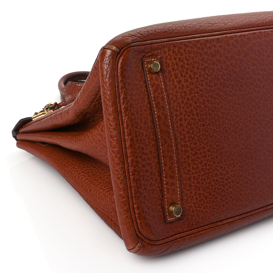 Hermes Buffle Skipper Birkin 35 Noisette Image 9