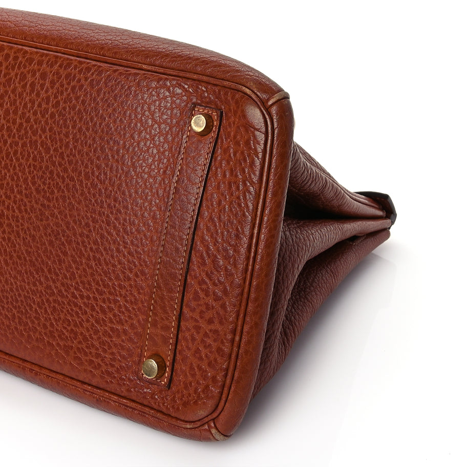 Hermes Buffle Skipper Birkin 35 Noisette Image 10