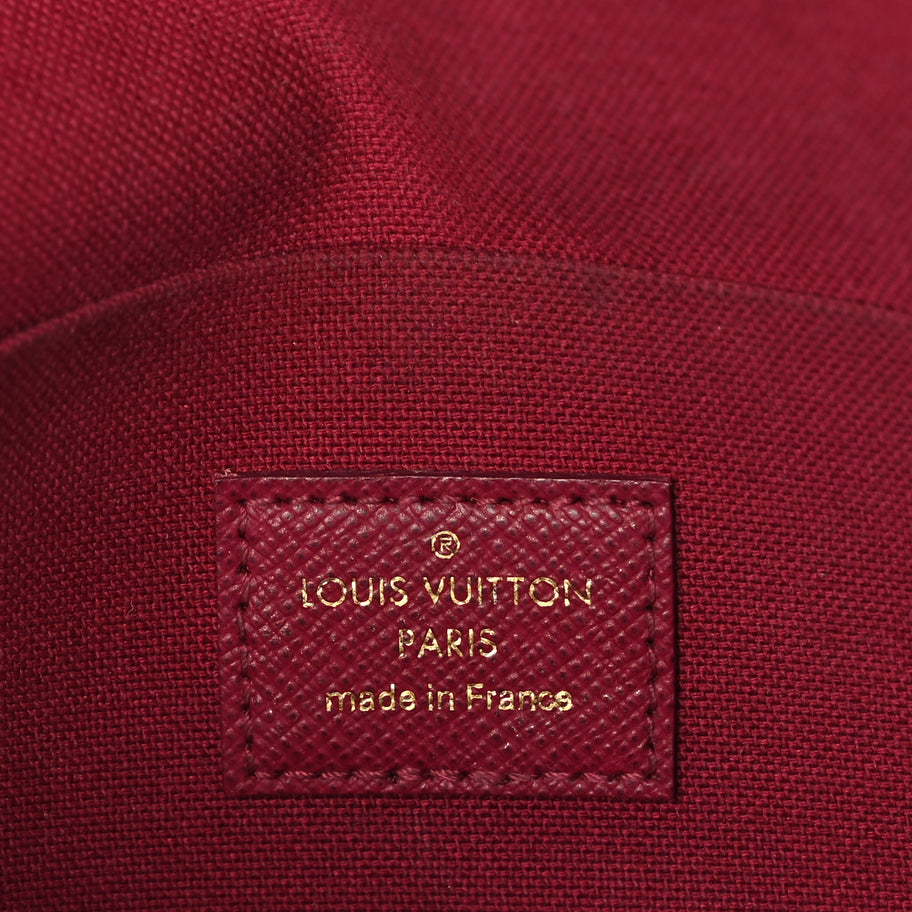 Louis Vuitton Monogram Pochette Felicie Chain Wallet  Fuchsia Image 6