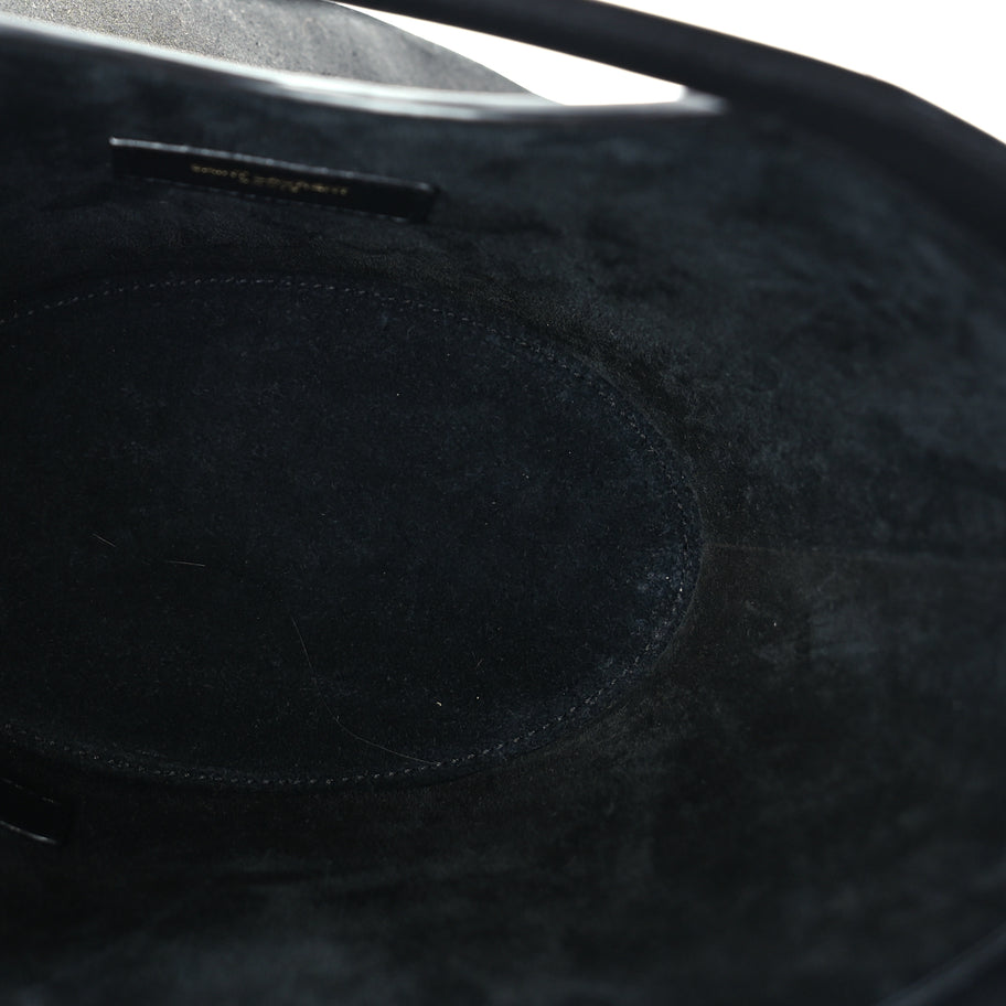 Saint Laurent Calfskin Mini Celia Tote Black Image 4