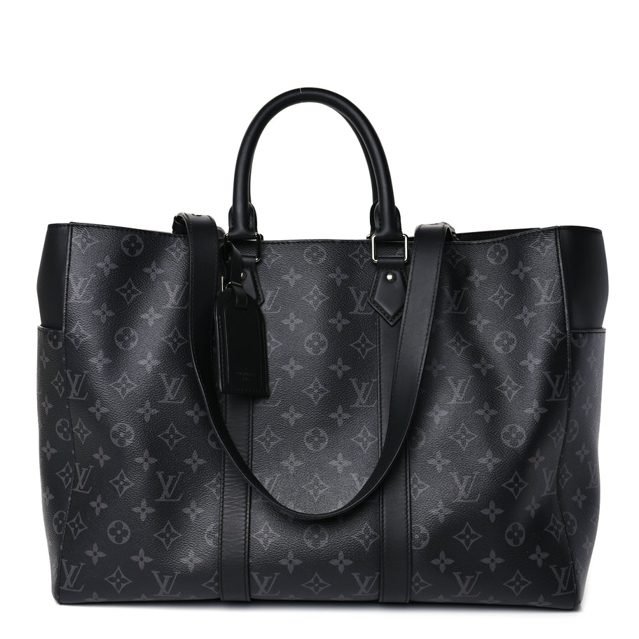 Louis Vuitton Monogram Eclipse Sac Plat 24H Image 1