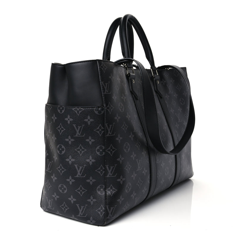  Louis Vuitton Monogram Eclipse Sac Plat 24H