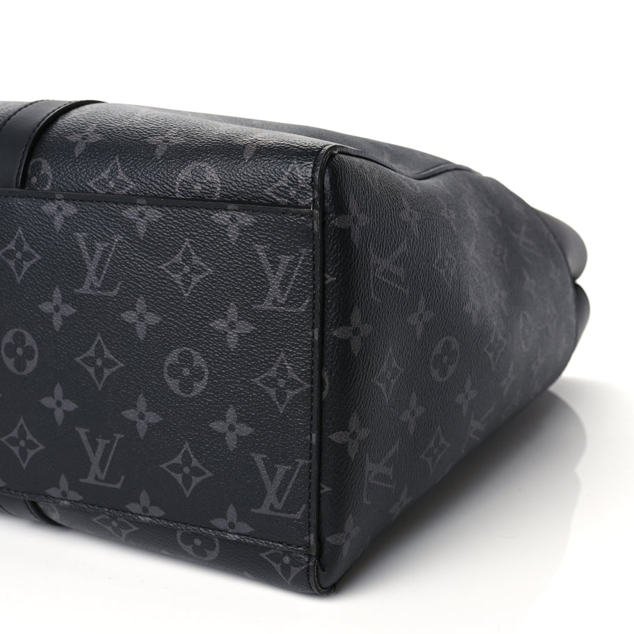 Louis Vuitton Monogram Eclipse Sac Plat 24H Image 7
