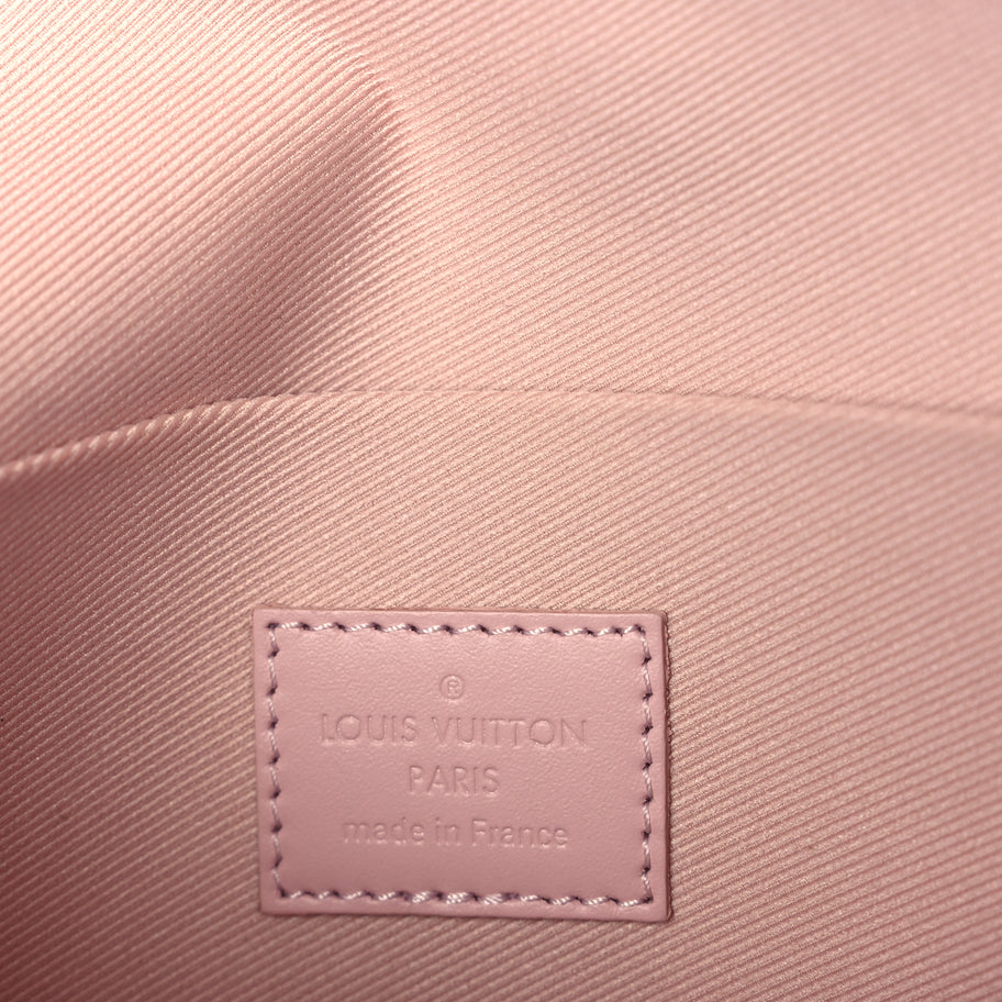 Louis Vuitton Vernis Felicie Chain Wallet  Rose Ballerine Image 5