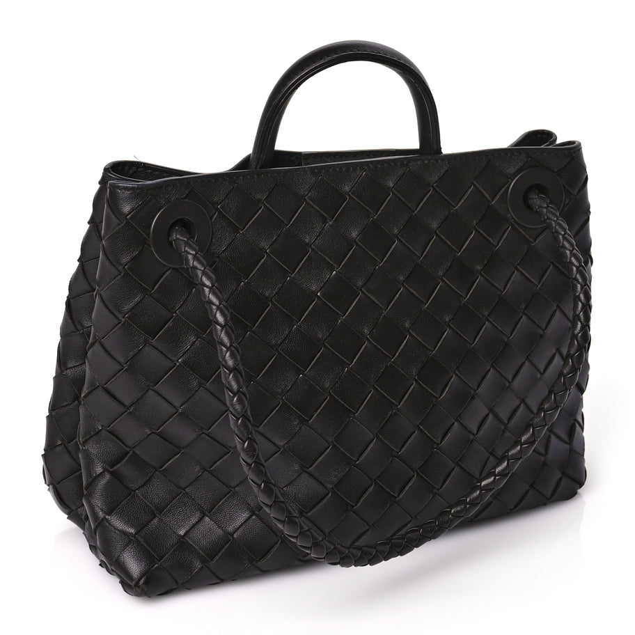 Bottega Veneta Nappa Intrecciato Small Andiamo Shoulder Bag Fondant Image 2