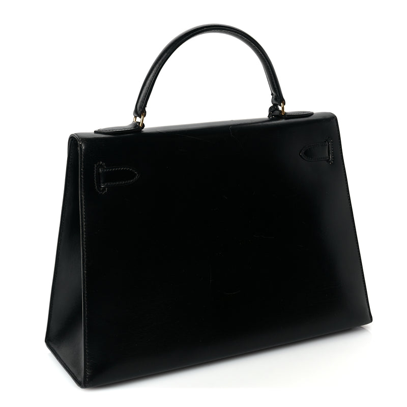  Hermes Box Kelly Sellier 32 Black