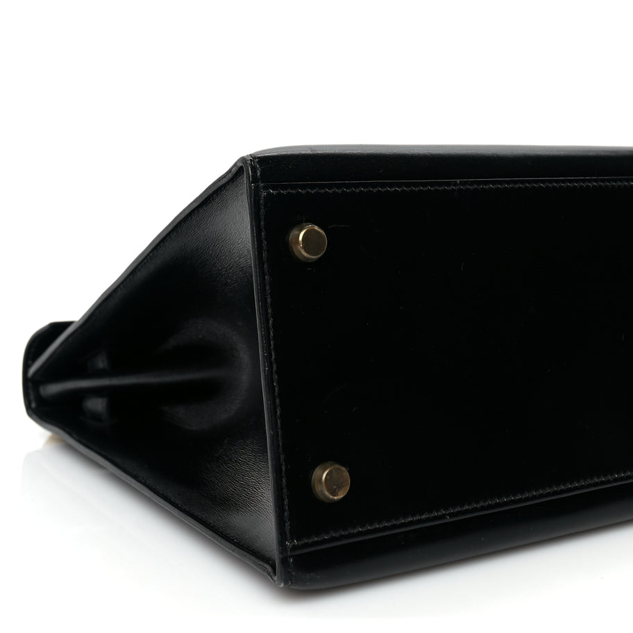 Hermes Box Kelly Sellier 32 Black Image 8