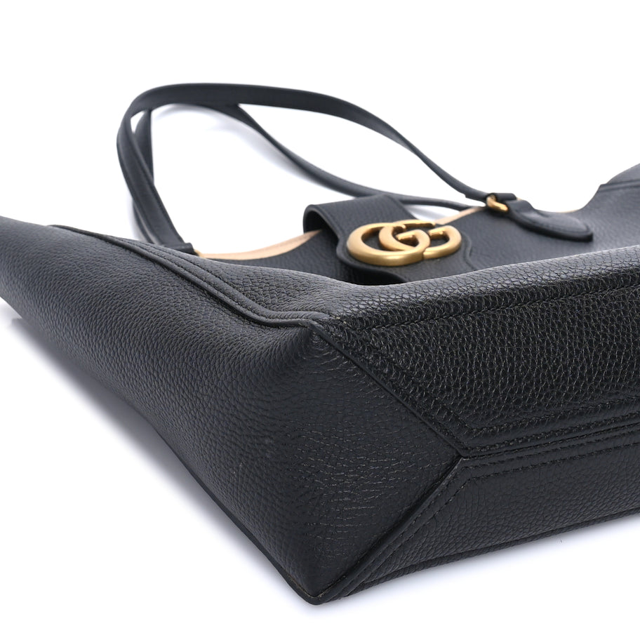 Gucci New Sakai Calfskin Lux Medium Dahlia Tote  Black Image 7