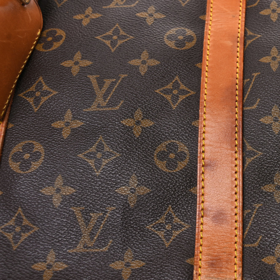 Louis Vuitton Monogram Keepall Bandouliere 55 Brown Image 6