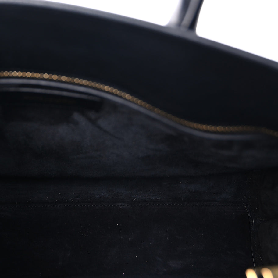 Saint Laurent Calfskin Small Sac De Jour Black Image 4