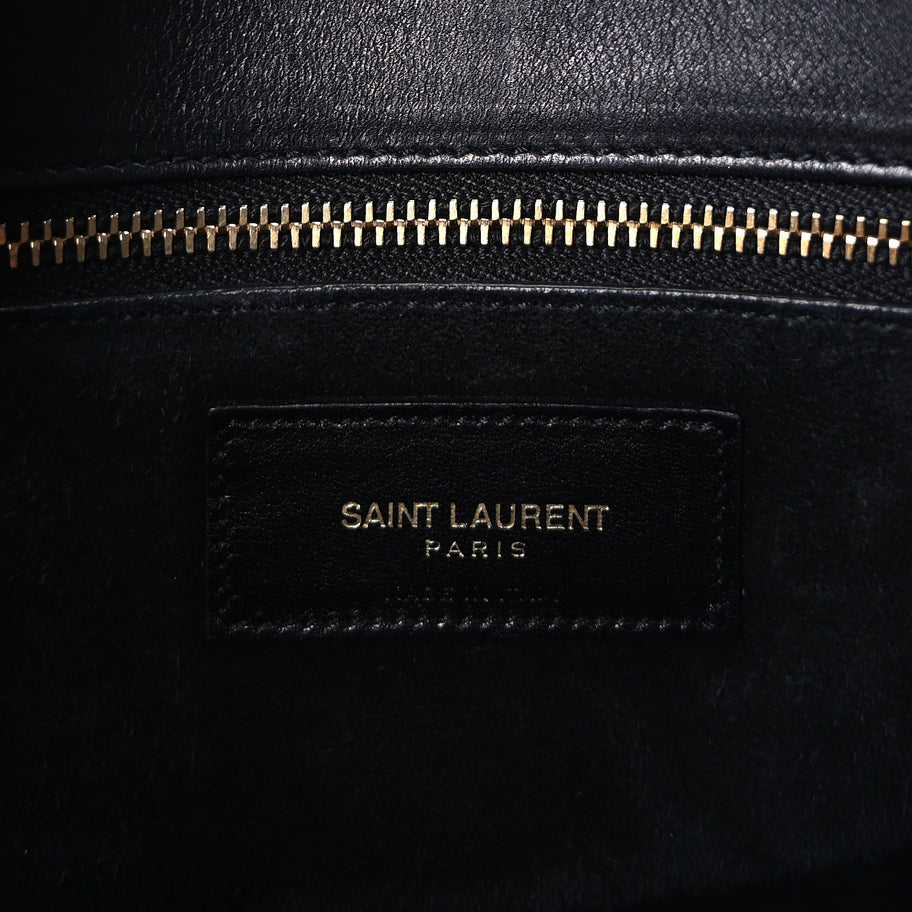 Saint Laurent Calfskin Small Sac De Jour Black Image 5