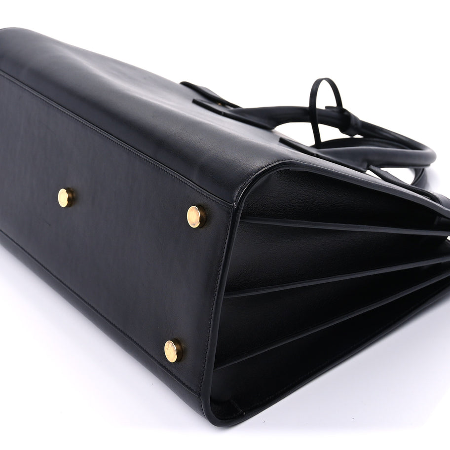 Saint Laurent Calfskin Small Sac De Jour Black Image 7