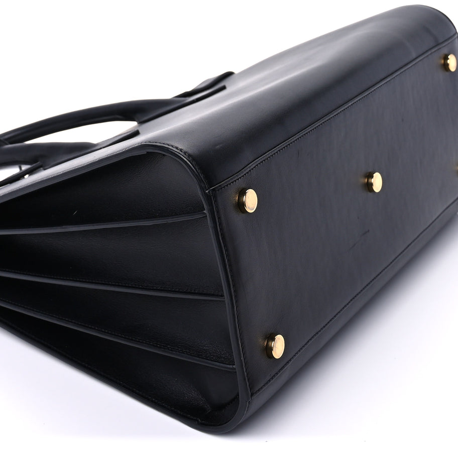 Saint Laurent Calfskin Small Sac De Jour Black Image 8