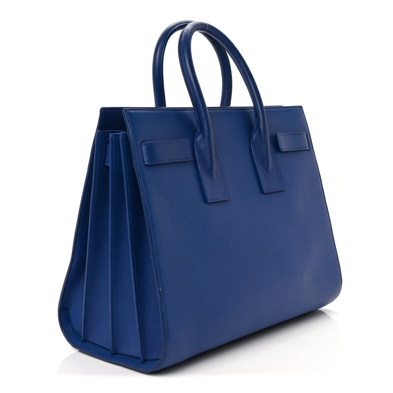  Saint Laurent Calfskin Small Sac De Jour  Outremer