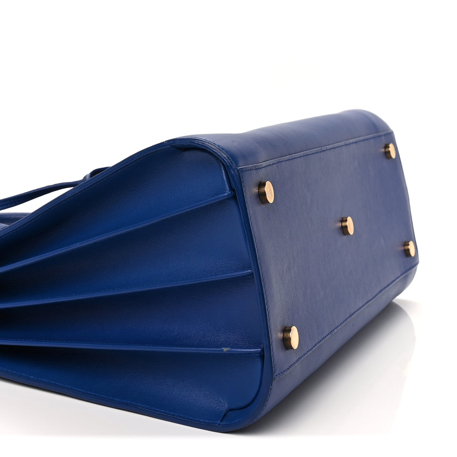 Saint Laurent Calfskin Small Sac De Jour  Outremer Image 7