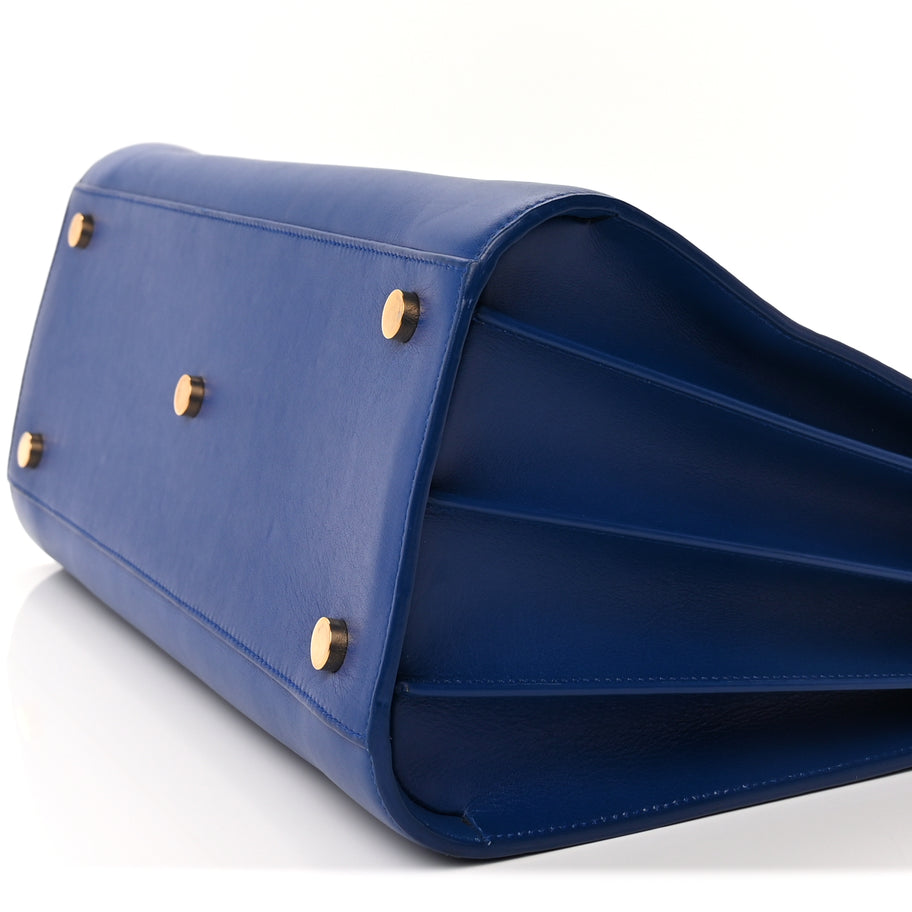 Saint Laurent Calfskin Small Sac De Jour  Outremer Image 8