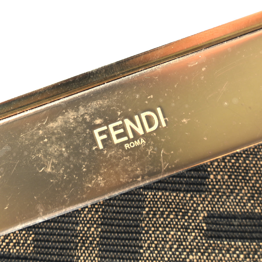 Fendi Shiny Nappa Medium Fendi First Caramello Image 5